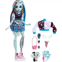 Кукла Mattel Monster High Frankie Stein с аксесоари и домашен любимец