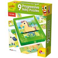 Прогресивни бебешки пъзели Lisciani Carotina Baby Ферма х9