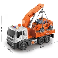 Детски камион паяк Raya Toys Truck Car с музика и светлини, 1:16