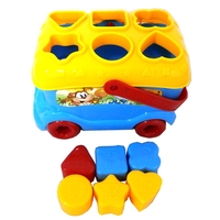 Детски камион сортер Raya Toys, Син