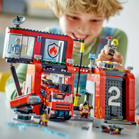 LEGO® City Пожарна команда и пожарникарски камион 60414