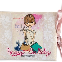 Луксозна картичка за рожден ден - Следвай мечтите си