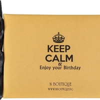 Луксозна картичка за рожден ден - Keep calm you're still young