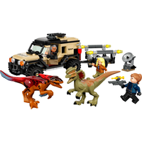LEGO® Jurassic World Превоз на пирораптор и дилофозавър 76951