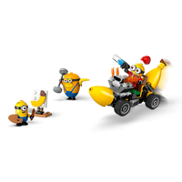 LEGO® Despicable Me Миньони и кола банан 75580
