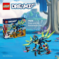 LEGO® DREAMZzz™ Зоуи и котката-бухал Злан 71476