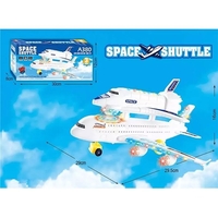 Детски самолет и космическа совалка Raya Toys със светлини и звуци
