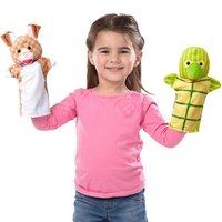 Петрушки за куклен театър Melissa and Doug Домашни любимци 19119