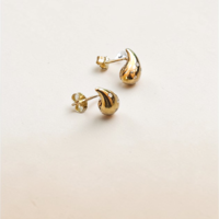 Златни обеци с диаманти  