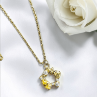 Златно колие Слънчев Танц