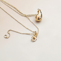 Златно колие с диаманти 