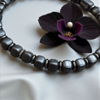 Златна гривна с керамика идиаманти