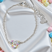 Сребърна гривна  Mickey  Mouse  