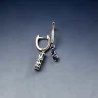 Златни обециСапфирена Елегантност I GIOIELLI DEL SOLE