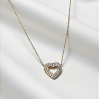 Дамско златно колие „Cuore di Luce“