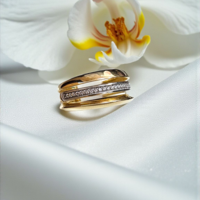 Дамски златен пръстен