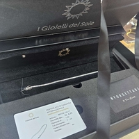 Тенис гривна с бели диаманти I Gioielli del Sole