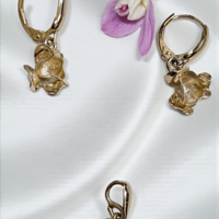 Златен комплект „Golden Blossom“