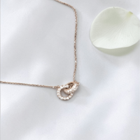 Златно колие Безкрайно Докосване