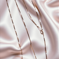 Златен синджир от розово злато