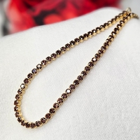 Златна гривна с Гранати