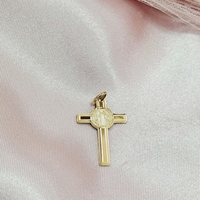 Златен кръст със Св. Бенедикт