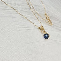 Златно колие със Сапфир и Диаманти I Gioielli del Sole