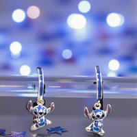 Сребърни обеци Disney