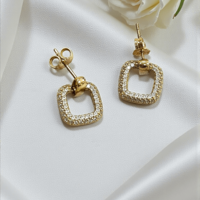 Комплект обеци и колие Luce Quadrata