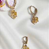 Златен комплект „Golden Blossom“