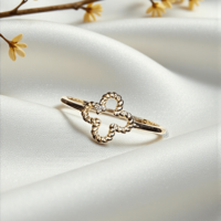 Златен пръстен  Lucky Clover- Lusy