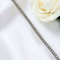 Тенис гривна с бели диаманти I Gioielli del Sole