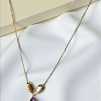 Дамско колие с Аметист