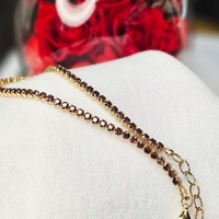 Златна гривна с Гранати