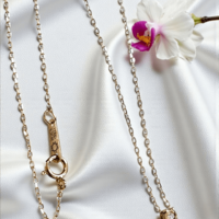 Златно колие с рубин и диамант I GIOIELLI DEL SOLE