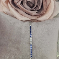 Златна гривна с Диаманти и Сапфири I Gioielli del Sole