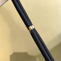 Гривна  на въже със златни елементи