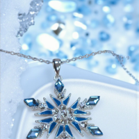 Сребърно колие Disney Frozen