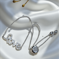 Златна гривна  с диаманти 