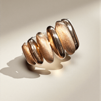 Златен пръстен от розово злато 'Rose Harmony