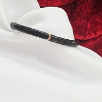 Еластична гривна с Керамика, 18К злато и ДиамантиGioia