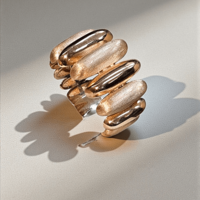 Златен пръстен от розово злато 'Rose Harmony