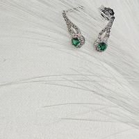 Златни обеци с Диаманти и Изумруди  I Gioielli del Sole