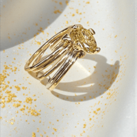 Златен пръстен с  диамант 