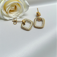 Комплект обеци и колие Luce Quadrata