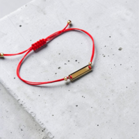 Гривна с плочка за гравиране