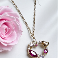 Златно колиес циркони Novello