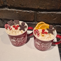 Коледна ароматна свещ 