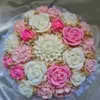 Авторски букет „Pink Garden“