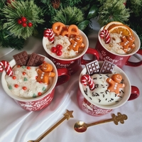 Коледна ароматна свещ 